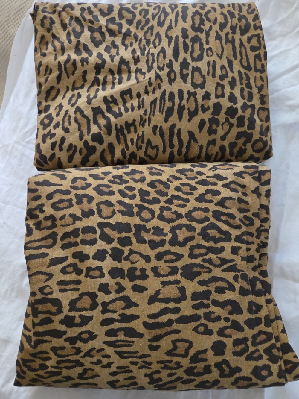 1 Ralph Lauren Aragon Leopard Twin Fitted Sheet New Without Packaging.